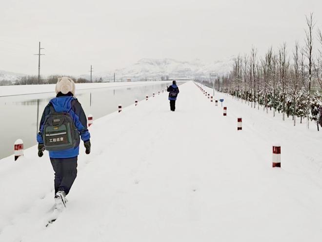  新春走基层丨守渠人24小时在岗，守护一泓清水永续北上 新闻