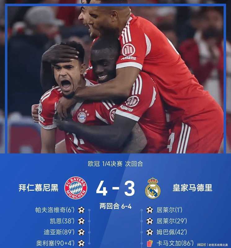  那个夜晚，伯纳乌的遗憾与安联球场的狂喜：一位皇马球迷的欧冠记忆 体育新闻