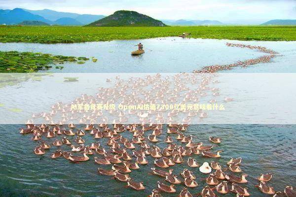 AI军备竞赛升级 OpenAI估值7300亿美元意味着什么 新闻