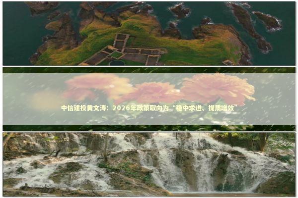 中信建投黄文涛：2026年政策取向为“稳中求进、提质增效” 新闻