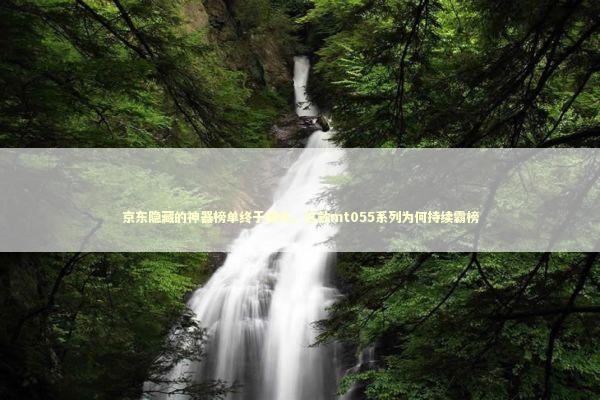 京东隐藏的神器榜单终于曝光，这款mt055系列为何持续霸榜 新闻